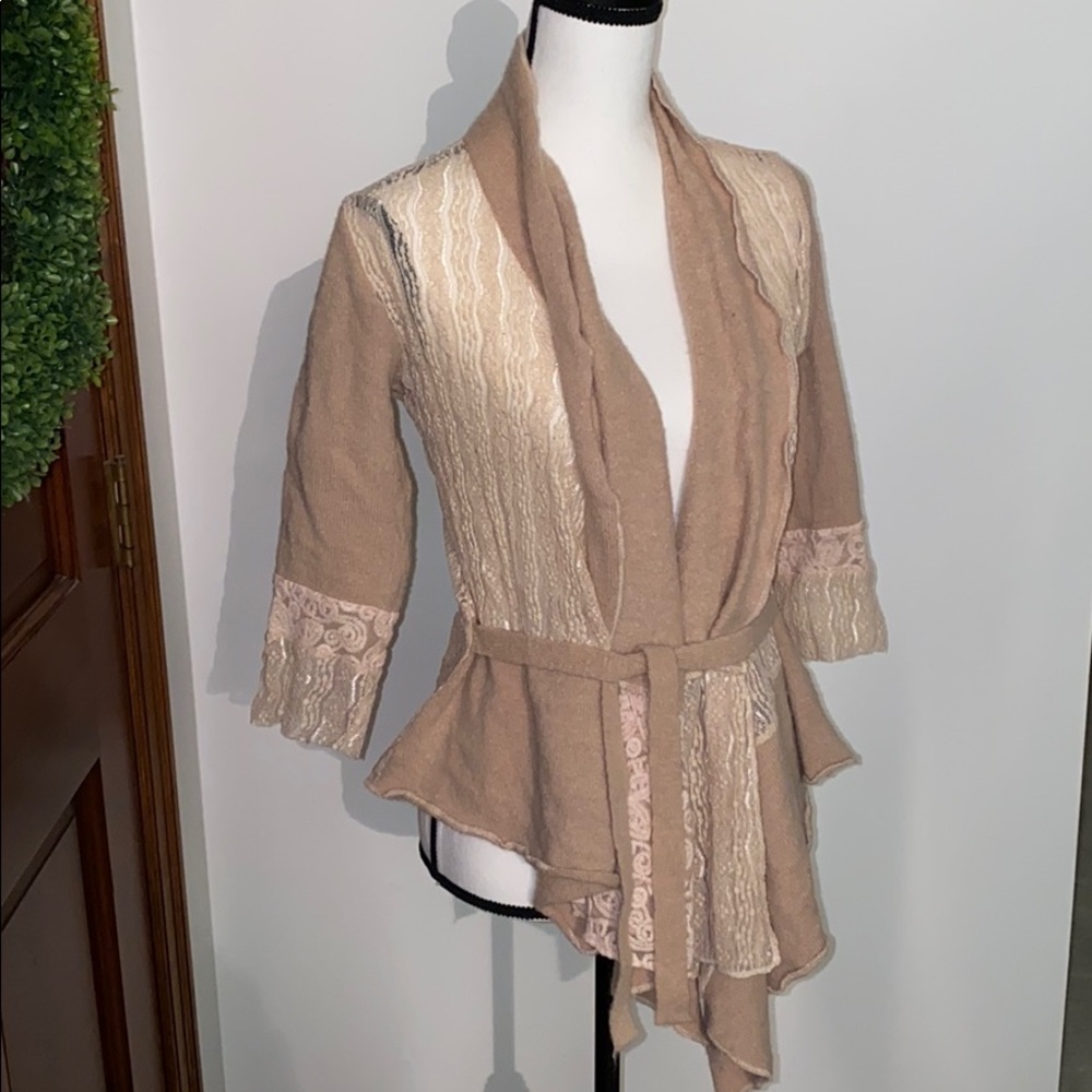 Very detailed lace cardigan
